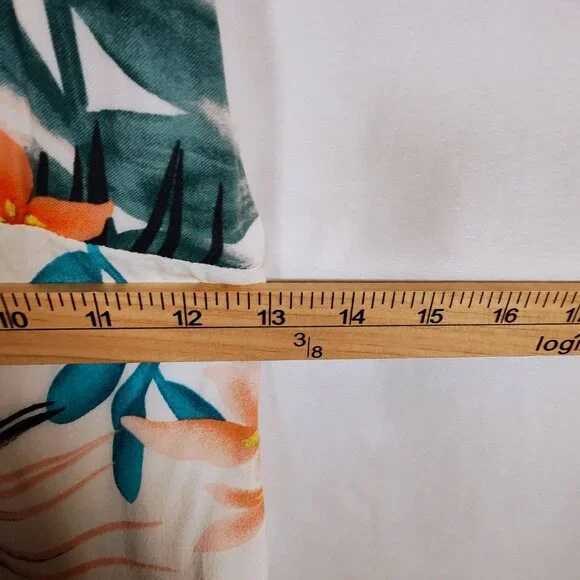 Slate & Willow Women's XS Palms Maxi Sleeveless Criss-Cross Dress - Picture 6 of 10